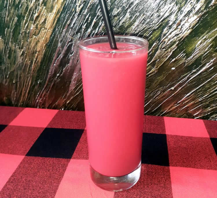 Fresh cocktail juice